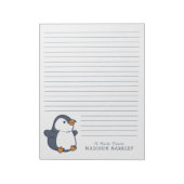 Penguin Children's Personal Briefpapier Notitieblo Notitieblok (Linkerzijde)
