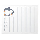 Penguin Children's Personal Briefpapier Notitieblo Notitieblok (Voorkant)
