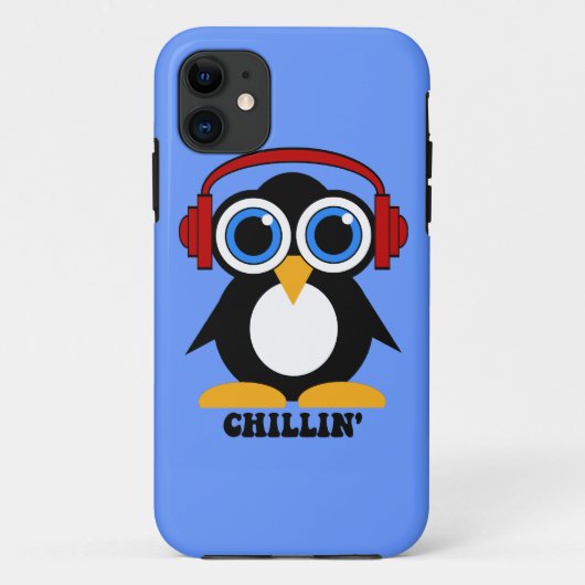 penguin chillin'' Case-Mate iPhone case (Achterkant)