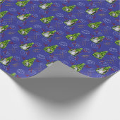 Penguin Christmas Cadeaupapier (Hoek)