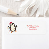 Penguin Christmas  Etiket (Insitu)