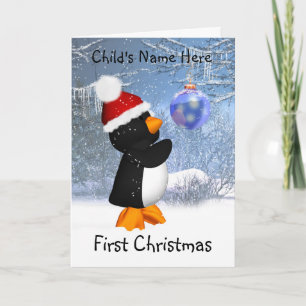  Penguin Christmas Kaart