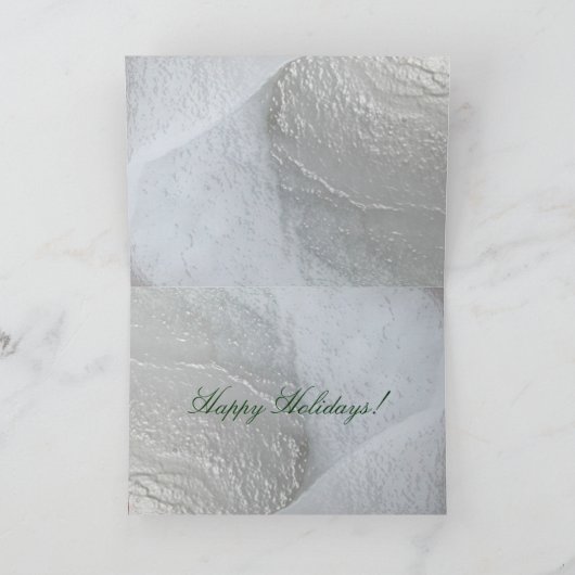 Penguin Christmas Kaart beroemd gemaakt door Janz (Binnen)