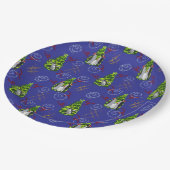 Penguin Christmas Papieren Bordje (Gekanteld)