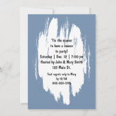 Penguin Christmas Party Kaart (Achterkant)