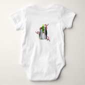 Penguin Christmas Romper (Achterkant)
