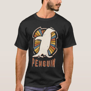 Penguin  Classic Retro Animal Love T-shirt