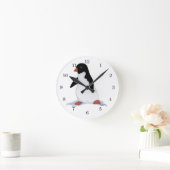 Penguin Clock Ronde Klok (Huis)