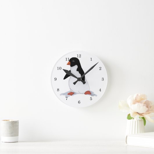 Penguin Clock Ronde Klok (Huis)