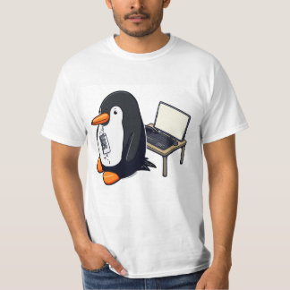 Penguin-codering T-shirt