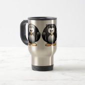Penguin Coffee Cup Reisbeker (Voorkant links)
