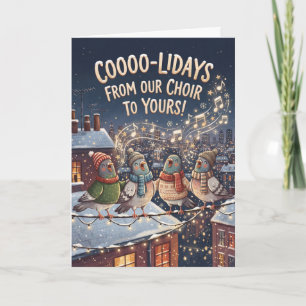 Penguin Coldays Kerstkaart Kaart