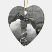 Penguin Colour Splash Keramisch Ornament (Links)