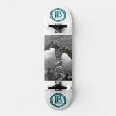 Penguin Colour Splash Persoonlijk Skateboard (Voorkant)