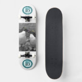 Penguin Colour Splash Persoonlijk Skateboard (Voorkant)