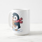 Penguin Cookie Caper Koffiemok (Voorkant links)