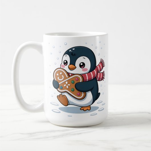 Penguin Cookie Caper Koffiemok (Links)