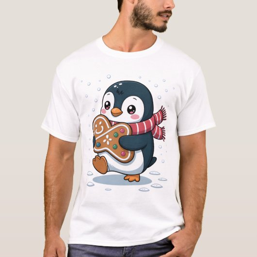 Penguin Cookie Caper T-shirt (Voorkant)