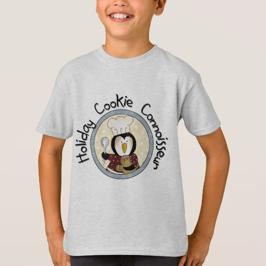 Penguin Cookie Connoisseur T-shirts en cadeautjes (Voorkant)