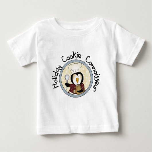 Penguin Cookie Connoisseur T-shirts en geschenken (Voorkant)