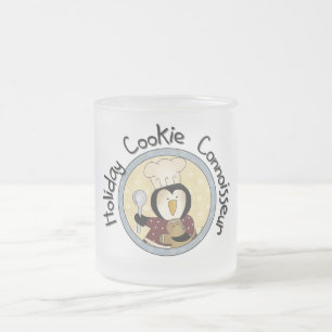 Penguin Cookie Connoisseur T-shirts en geschenken Matglas Koffiemok