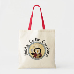 Penguin Cookie Connoisseur T-shirts en geschenken Tote Bag