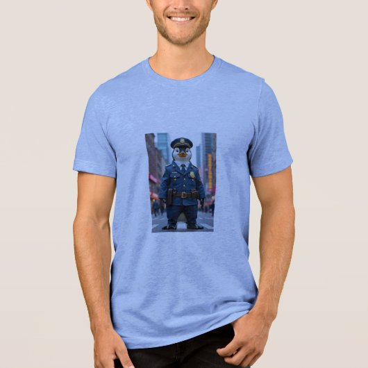 Penguin Cop T-shirt (Voorkant)