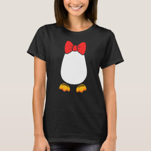 Penguin Costume Penguin Belly Stropdas Penguin T-shirt