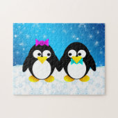 Penguin Couple Legpuzzel (Horizontaal)