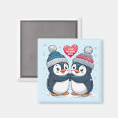 Penguin Couple Magneet (Voorkant / Achterkant)