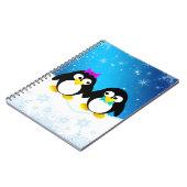 Penguin Couple Notitieboek (Linkerzijde)