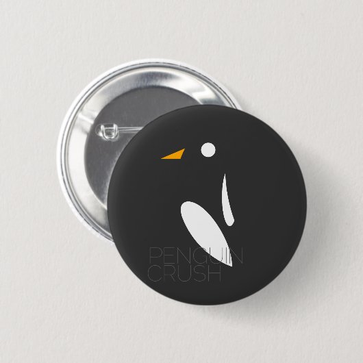 Penguin Crush Button (Voorkant /achterkant)
