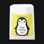 Penguin Cute Kids Birthday Party Bedankzakje<br><div class="desc">Schattige cartoon pinguïn is perfect voor een kinderfeestje! Geweldig voor kinderen van het eerste verjaardagsfeest,  peuters,  of een kind op elke leeftijd. Geweldig voor winterverjaardagen!</div>