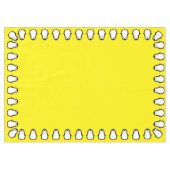 Penguin Cute Kids Birthday Party Tafelkleed (Voorkant (Horizontaal))