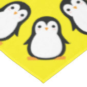 Penguin Cute Kids Birthday Party Tafelkleed (Gekanteld)