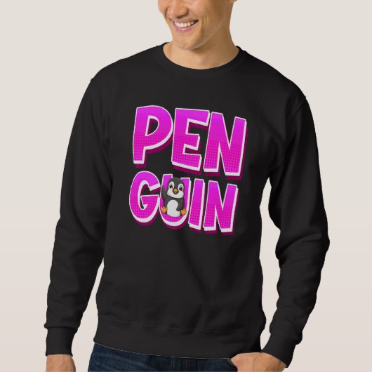 Penguin Cute Penguin 1 Trui (Voorkant)