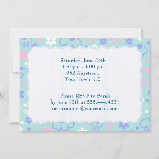 Penguin Cutie - Jongen Eerste Verjaardag Kaart (Achterkant)