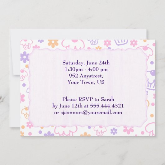 Penguin Cutie - Meisje Tweede Kaart (Achterkant)