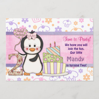 Penguin Cutie - Meisje Tweede Kaart