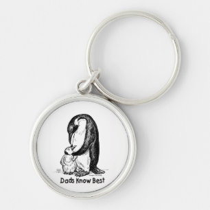 Penguin Dad Sleutelhanger