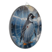 Penguin Dartboard Dartbord (Voorkant Links)