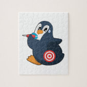 Penguin Darts Dart Dartboard Legpuzzel (Verticaal)