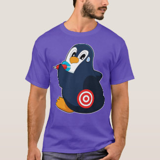 Penguin Darts Dart Dartboard T-shirt