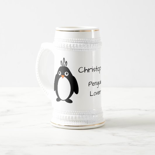 Penguin Design Bierpul (Voorkant links)