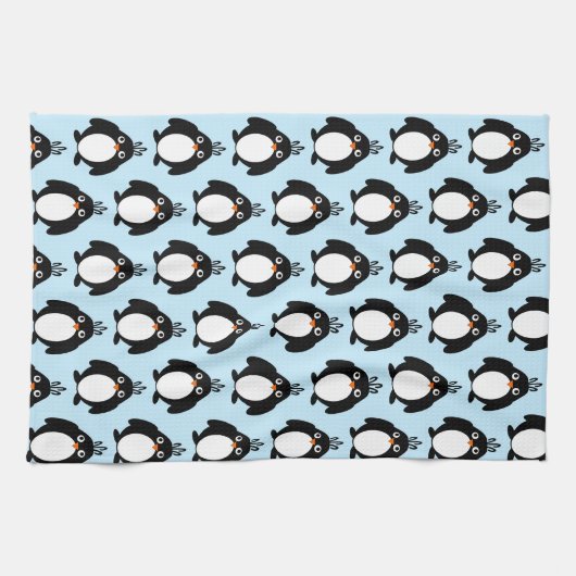 Penguin Design Kitchen Towel Theedoek (Horizontaal)