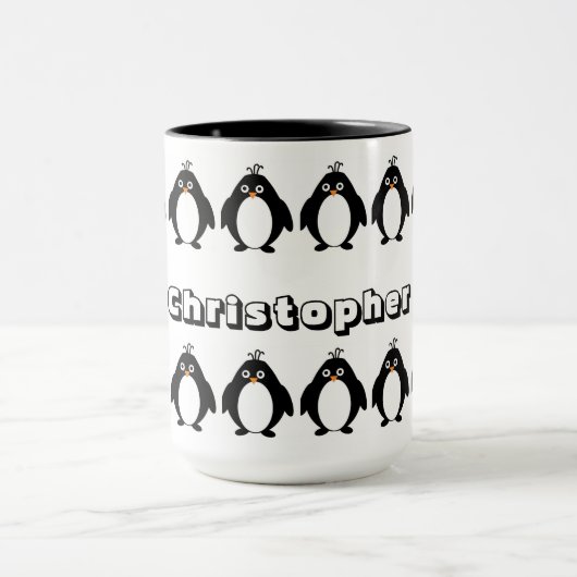 Penguin Design Mok (Midden)