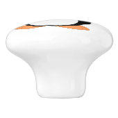 Penguin Design Personalised Keramische Knop (Zijkant)