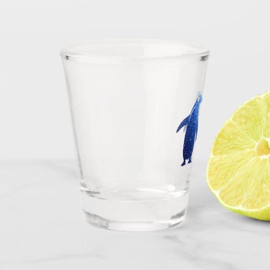 Penguin design shot glass shot glas (Links)