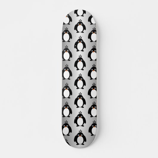 Penguin Design Skateboard (Voorkant)