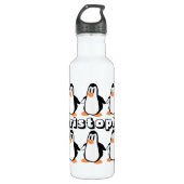Penguin Design Waterfles (Voorkant)